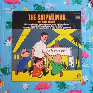 The Chipmunks Go To The Movies Vinyl Record